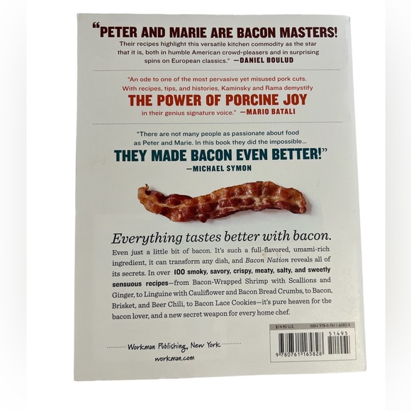 NEW “Bacon Nation” Cookbook 125 Recipes - Picture 3 of 5
